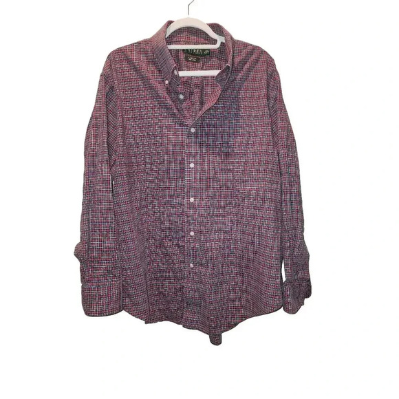 Lauren Ralph Lauren Men's Button Down Plaid Size 18 - Picture 1 of 4